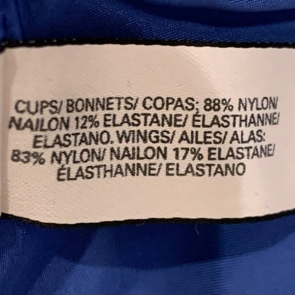 Victoria’s Secret Blue Polka Dot Demi Bra 34D - Picture 6 of 9